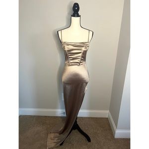 Windsor Light Gold Dress